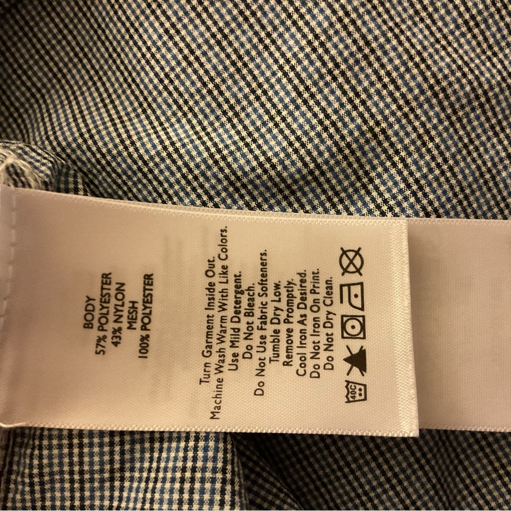 Eddie Bauer Outdoor Men’s Checkered Pattern Long Sleeve Button Up Shirt - Picture 7 of 8